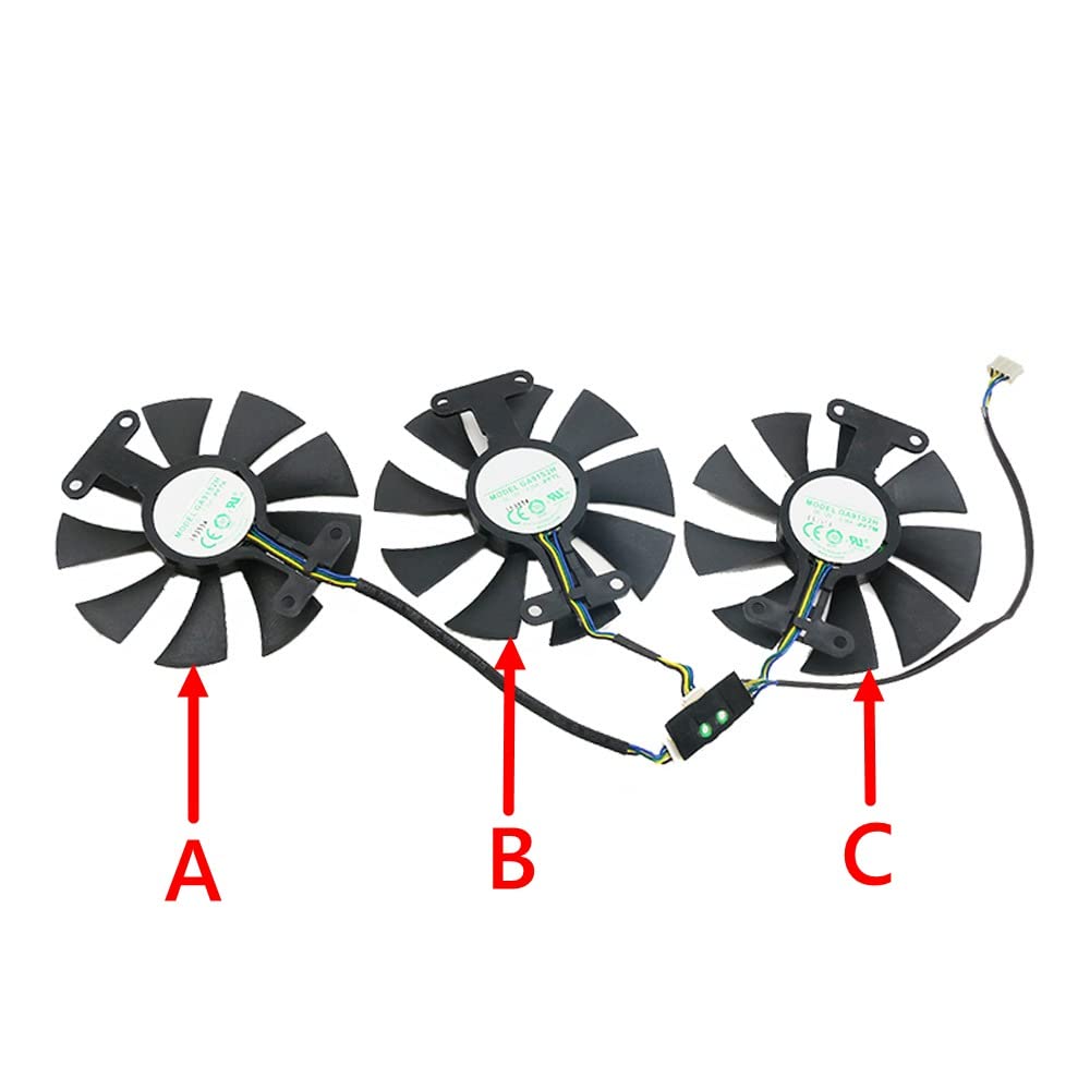 Amazon | Rakstore GA91S2H 87mm グラフィックカード 冷却ファン 適用