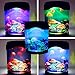 Toycol LED Jellyfish Lamp USB Jellyfish Lamp Electric Aquarium Tank Mood Night Light with 7 Color-Changing for Home Bedroom Decoration Christmas Gift for Kids and Adults