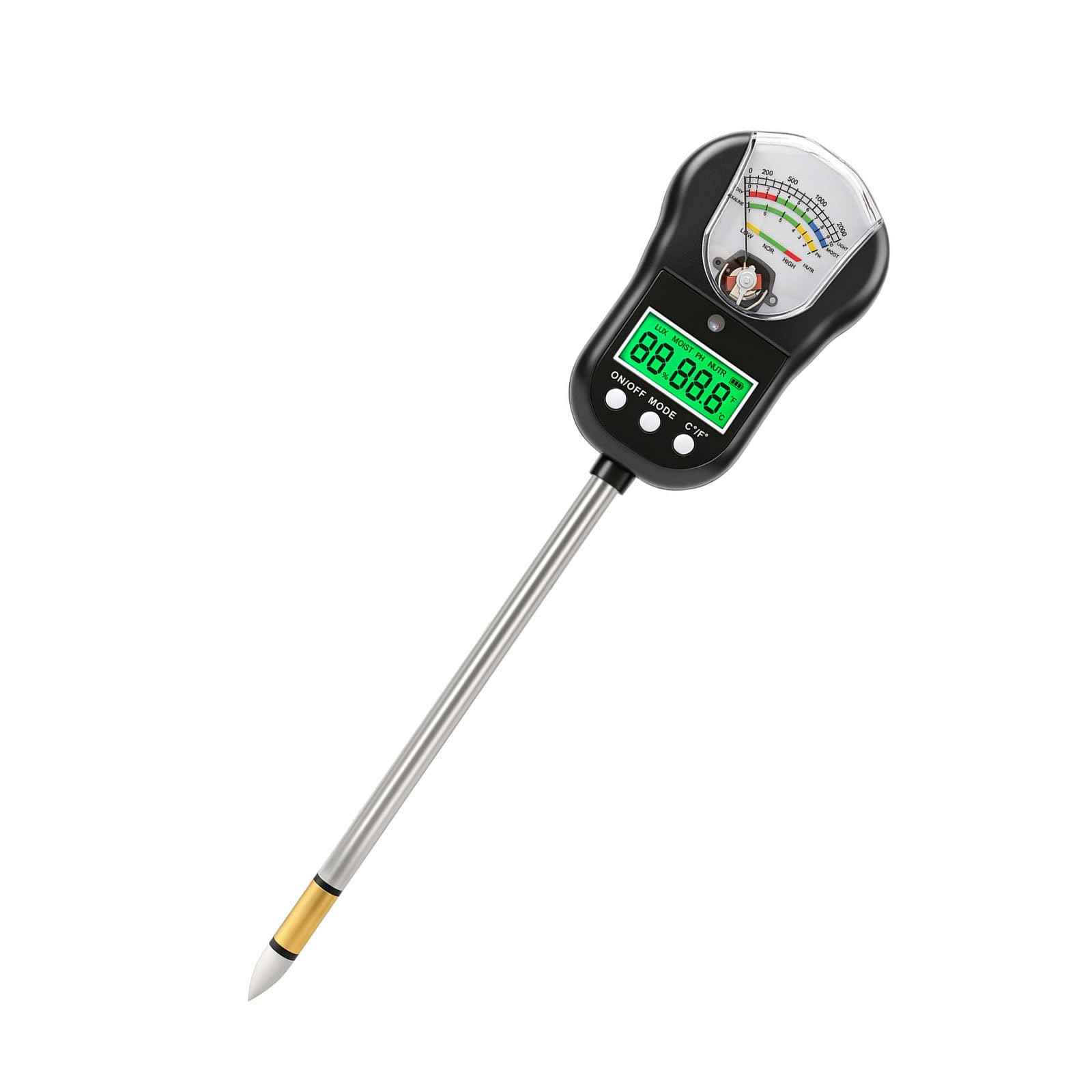 Quickly Soil Water Meter Soil Tester Efficient Humidity Detectors Hygrometer for Houseplants Flowers and Farm Lawns Care Garden Tester