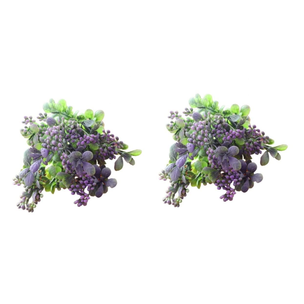 Alipis 2 Set Di Bacche Finte Realistiche Piante Artificiali Decorative Per Cucina E Casa 5 Pezzi * 2