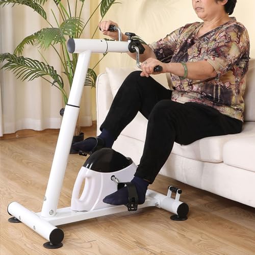 Mini bicicleta estática portátil para brazos y piernas miniatura 7
