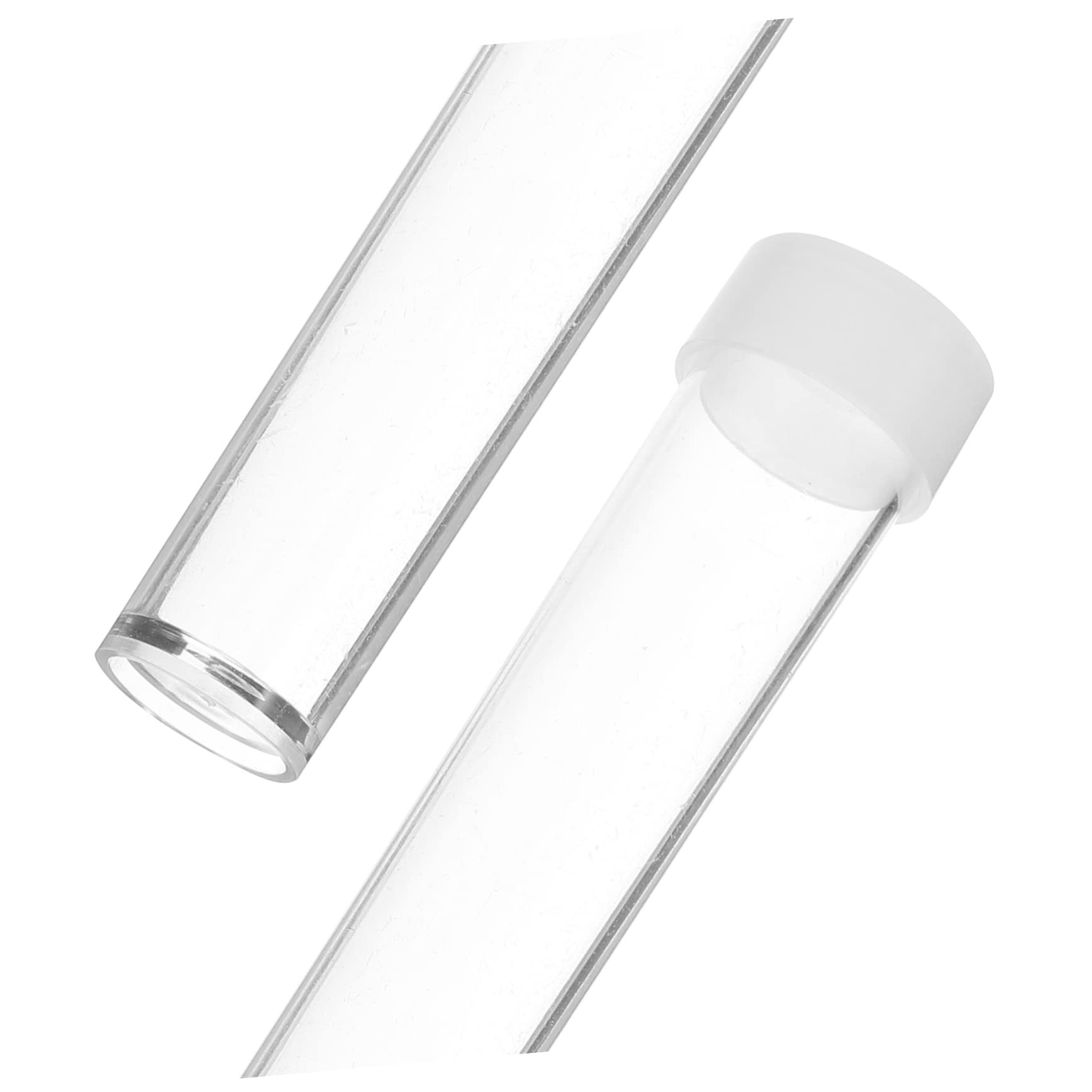 Healeved 4 Set Di Contenitori Per Provette in Plastica Per Laboratorio Scientifico Perline Decorazioni Per Feste 30 Pezzi * 4