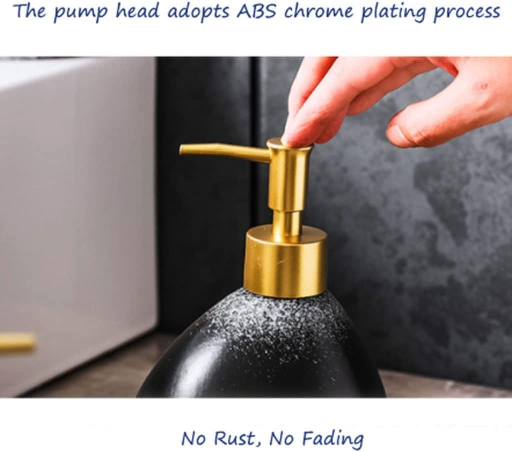 Soap Dispenser Soap Dispenser Large Capacity Refillable Soap Lotion Dispenser Bathroom Countertop Lotion Bottle 520ml / 17.6oz Exquisite