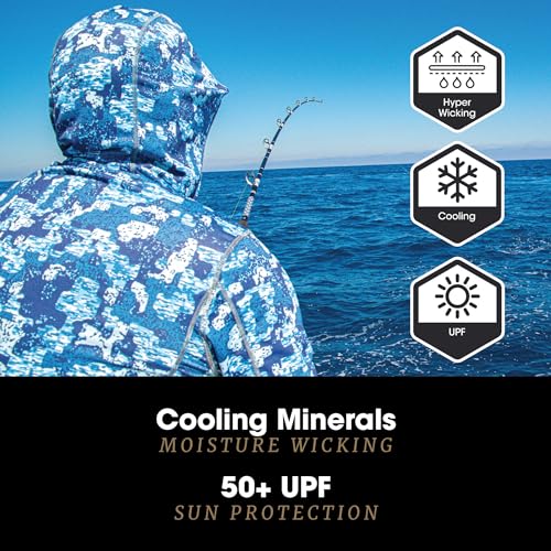 FORLOH Men’s SolAir Technical Hoodie - Lightweight Tactical Sun Hoodie | UV Protection | Base Layer3