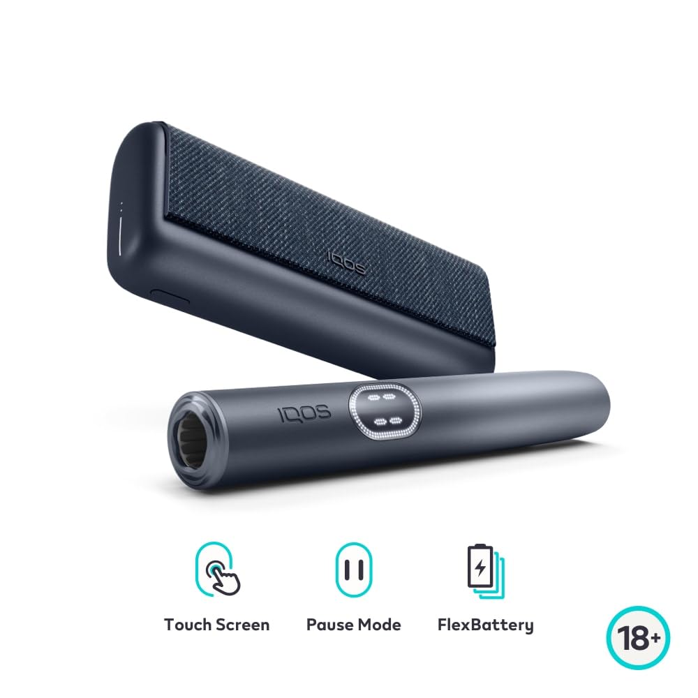 IQOS ILUMA i PRIME in Midnight Black - La tua esperienza in un tocco | Riscaldatore di tabacco di IQOS, elegante e innovativo come alternativa alla sigaretta
