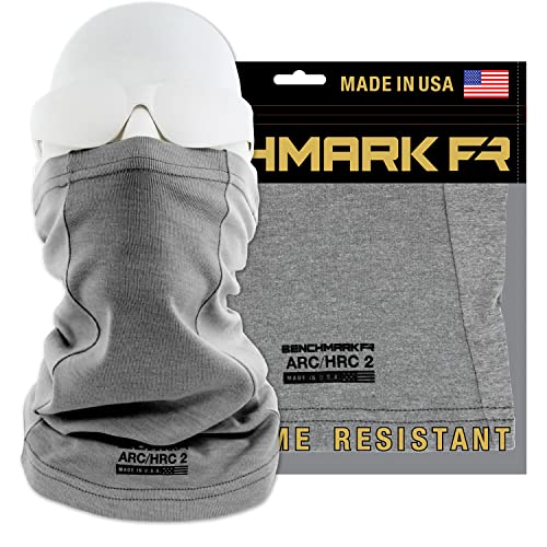 Image of BENCHMARK FR Flame Resistant Face Mask Neck Gaiter - CAT2 - Made in the USA