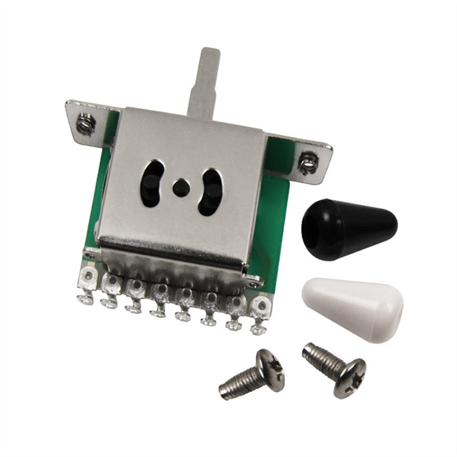 TSTS Convertidor Selector De Recogida De Guitarra De 5 Vías con Tapa De 2tip para TL 8 Convertidor De Palanca De Palanca De Guitarra De Piernas Reemplazo Piezas Guitarra