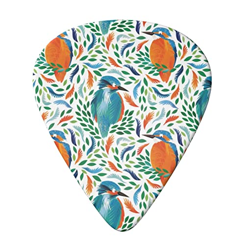 ASDTEHCY Lot de 6 médiators en celluloïd, motif oiseau, pour guitares acoustiques, électriques, basses ou ukulélé - Les Beatles, Paul McCartney, John Lennon, RIngo Starr, George Harrison ASDTEHCY Lot de 6 médiators en celluloïd, motif oiseau, pour guitares acoustiques, électriques, basses ou ukulélé – Image 4
