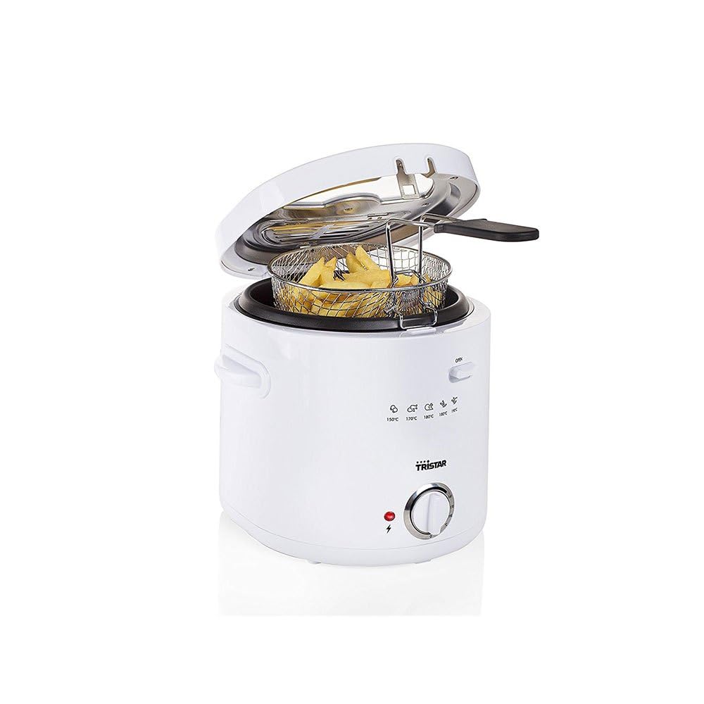 Tristar Friggitrice con Termostato FR-6941, 1.5 Litri, Plastica