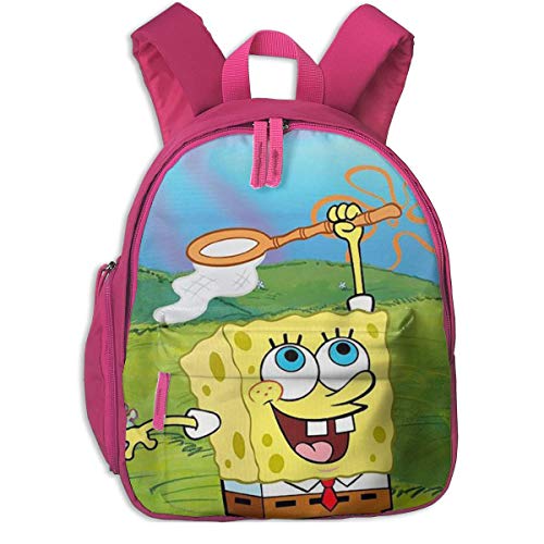 Dfdsf Bob Esponja Squarepants Imprimir Mochilas Escolares para niñas Niños de Escuela