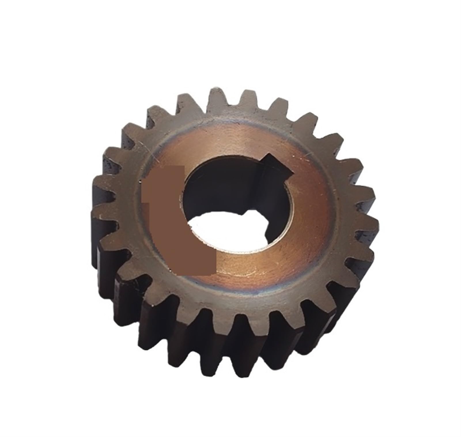 Bevel Gear Pinion Hardware Mechanical 1pcs Spur Gear Pinion 2 Mod 24 Teeth 22teeth Bore 19mm 22mm Keyway 6mm Steel CNC Rack and Pinion(24T 19mm Keyway 6mm)