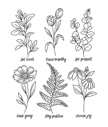 On the Bright Side Coloring Book: Floral Patterns to Help You Relax, Unwind, and Focus on the Good (On the Bright Side, 1) - Image 5