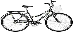 Bicicleta de Passeio Ultra Bikes Esporte Summer Vintage Retrô Aro 26 Reforçada Freio V-Brake Preto