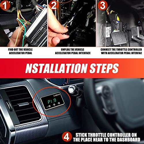 Throttle Response Controller Compatible with Chevy Silverado Suburban
