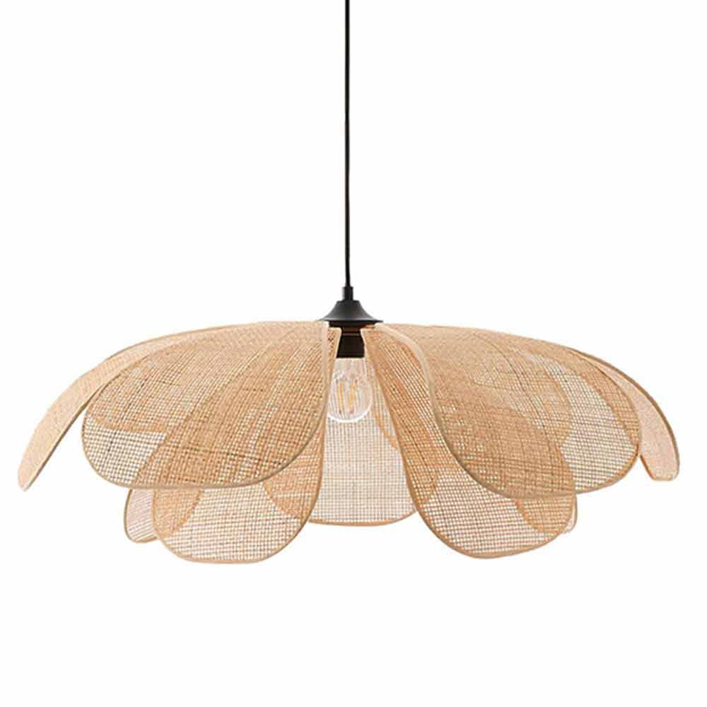 Yanzhaoa Light Chinese Pendant Lamp Silent Wind Decorative Crafts Lamping Bamboo Woven Lampshade E27 Vintage Hand-Woven Ceiling Fixture Embedded Rattan Hanging For Tea Room, Study Room, Homestay Yan