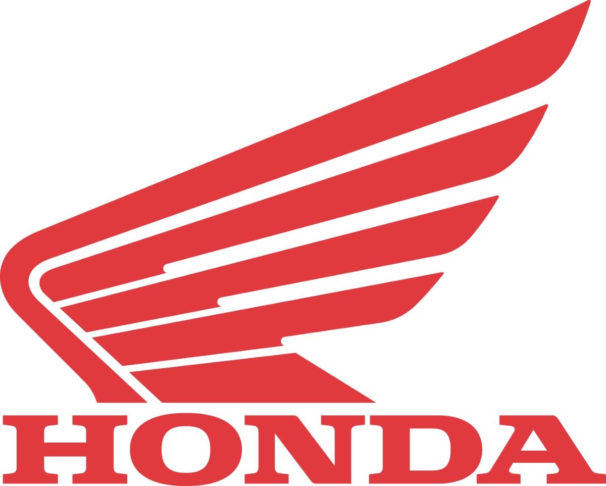 Factory Effex Die-Cut Stickers - 3 Pack (Honda Wing) (Red)