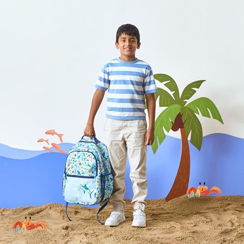Image of ZOOKEEPER School Bag for Boys & Girls 8-10 Years Lightweight, Water Resistant Kids Backpack for School & Travel Spacious, Durable, Premium YKK Zippers Comfortable Design (Large, 25L)