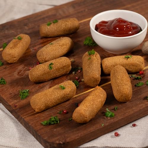 LOWER CARB KARTOFFELPRODUKTE | stark kohlenhydratreduziert | kalorienreduziert | protein- und ballaststoffreich | bio (6x Kroketten)