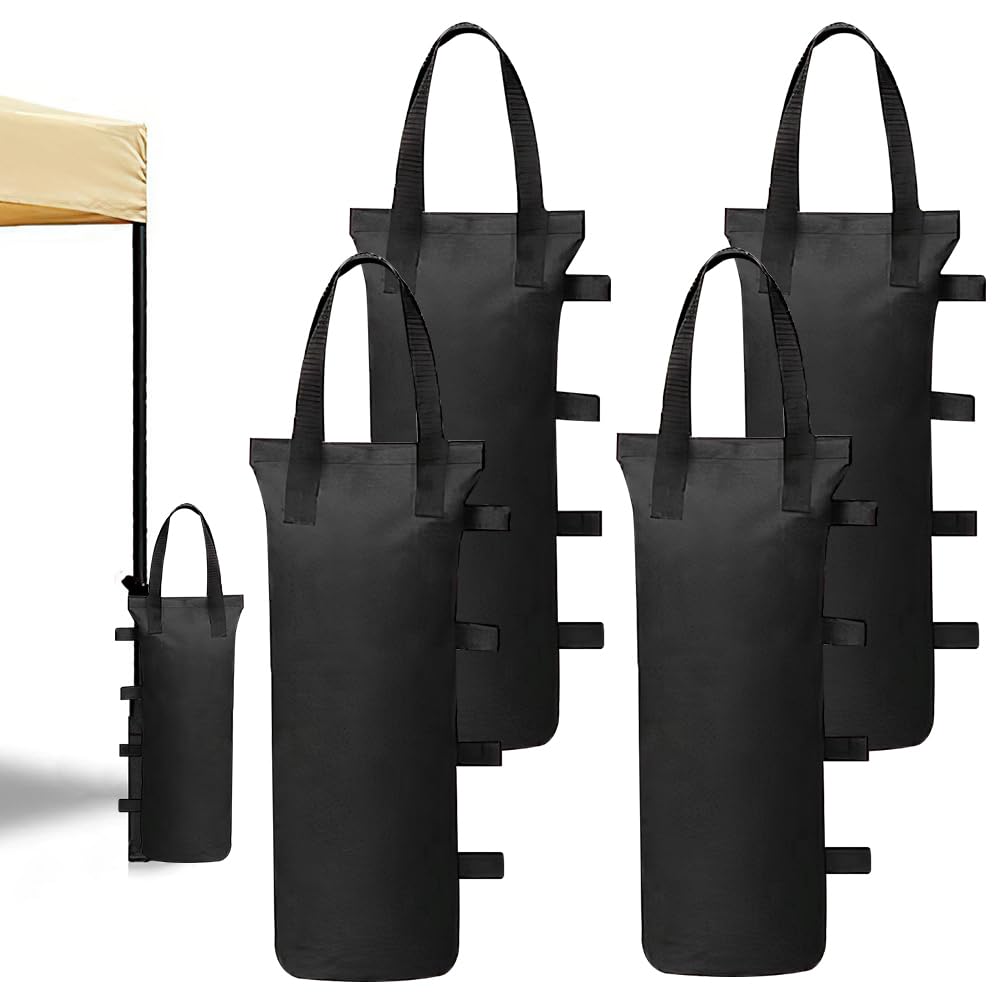 6 sacchi per tenda da 50 x 20 cm, pesi, per sacco di sabbia, per gazebo