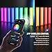 NEEWER RGB1 LED Tube Light Stick with Metal Barndoor, Handle, Touch Bar/APP Control, Magnetic Handheld RGB Video Light, 3200K-5600K CRI98+ Dimmable Photography Lighting with 6400mAh Battery, 17 Scenes