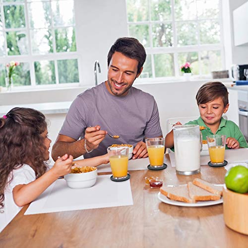 Surmounty Sottobicchieri in silicone, 8 pezzi, di