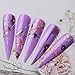 Makartt Poly Nail Gel Kit,4 Colors,Purple,Nail Extension Gel Builder, Strengthener,Strong Long Lasting Hard Gel, All in One Salon DIY Starter Kit