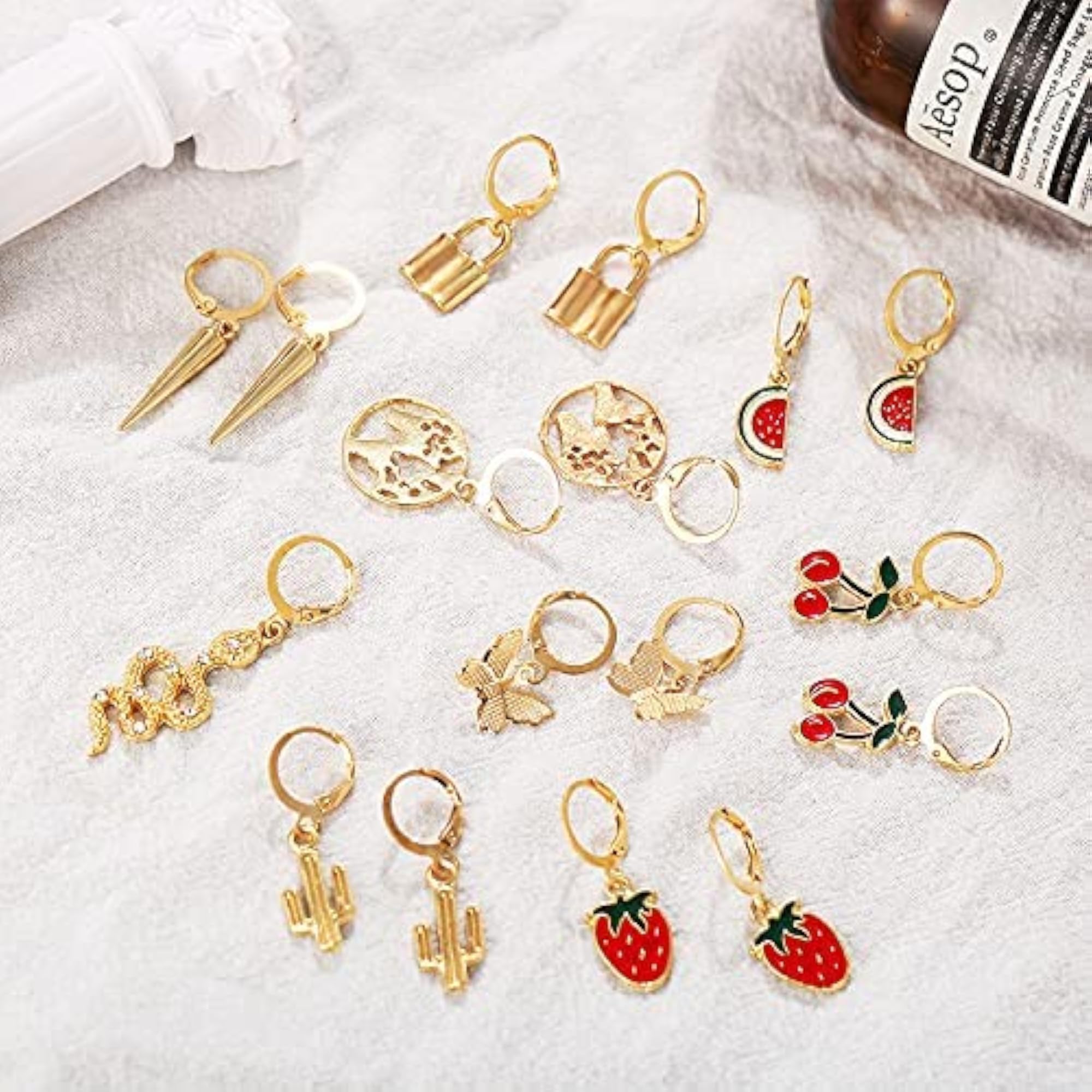 Women's Jewellery Plated Earrings Combo, Stylish Set