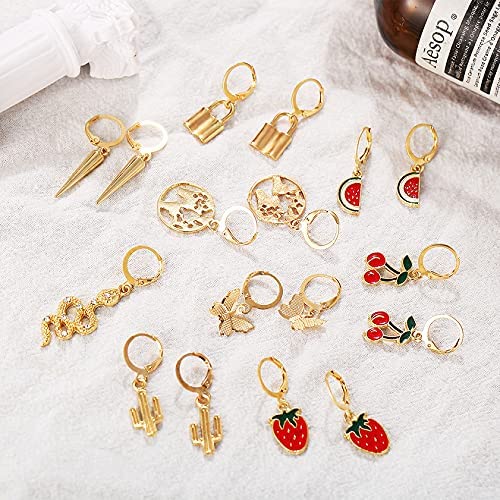 Women's Jewellery Plated Earrings Combo, Stylish Set