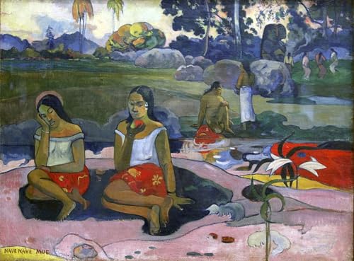 Affiche impression sur toile vintage Paul Gauguin décoration maison 60x90