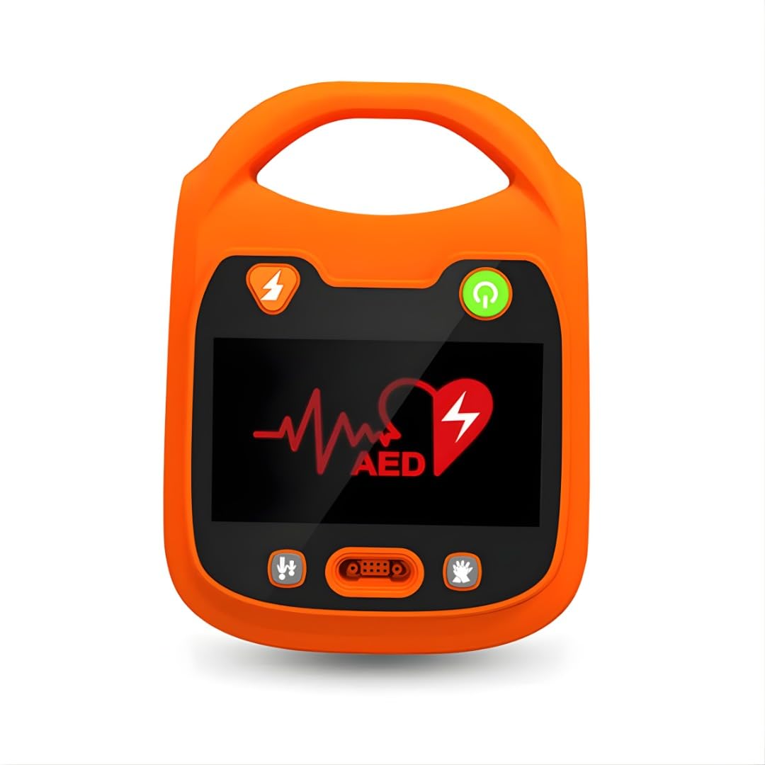 Dr Diaz Automatic External Defibrillator (AED-8000) Machine, Portable, Easy to Use Portable Automatic External Defibrillator (AED) for Emergency Response