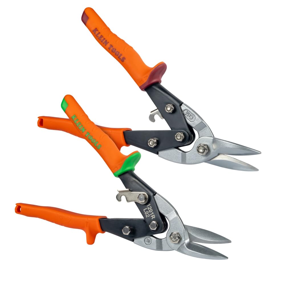 Amazon.com: Klein Tools 80198 Aviation Snips Kit, Left and Right