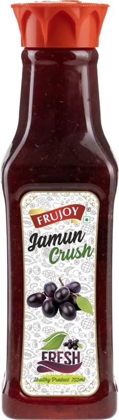 Frujoy Jamun Crush 750 ml | For Fruit Mocktail | Cocktail | Cake | Baking Essentials | Juices | Beverages (B0CXTCXTFH) Amazon Price History, Amazon Price Tracker