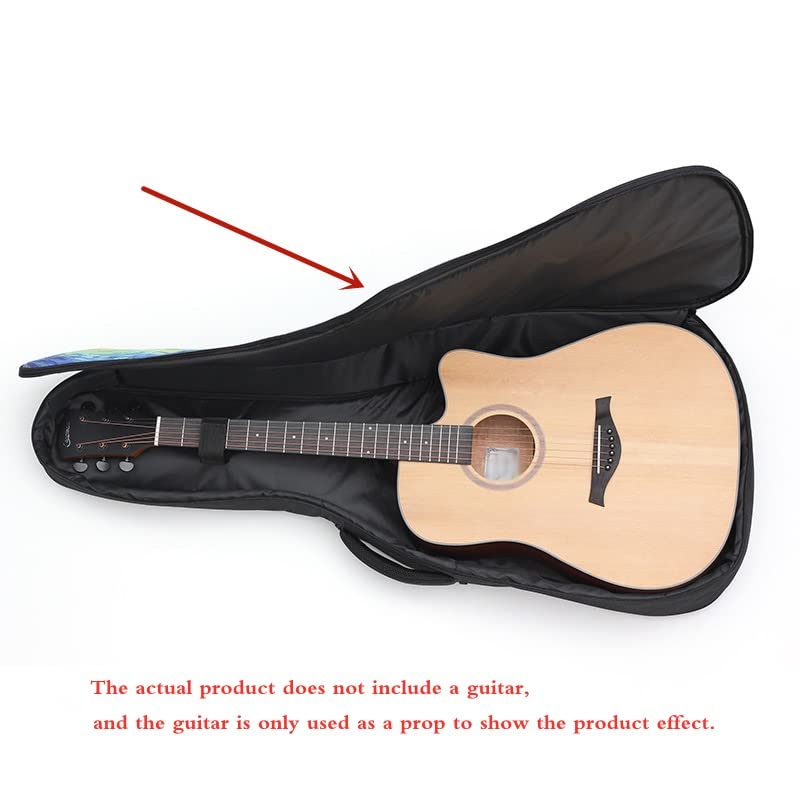 GOENN Pouce Sac de Guitare Acoustique Double Sangle Coton Pad Guitare Sac à Dos étui Sac d’instrument de Musique (Color… - Les Beatles, Paul McCartney, John Lennon, RIngo Starr, George Harrison GOENN Pouce Sac de Guitare Acoustique Double Sangle Coton Pad Guitare Sac à Dos étui Sac d'instrument de Musique (Color… – Image 5