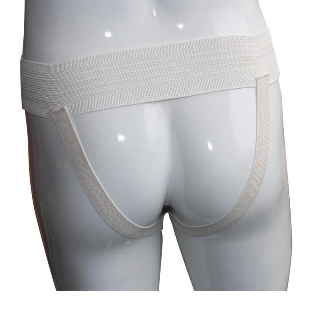 Lot de 5 protège-aine pour boxe, football, Muay Thai, Jockstrap XL, blanc