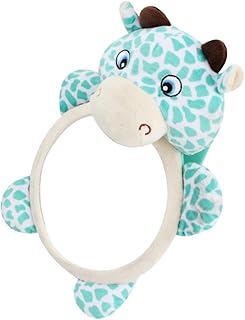 Kisangel Infant Car Mirror Rearview Camera for Car Baby Carseat Baby Seat Rearview Mirror Deer Rearview Mirror Observation Mirror Inside The Car Green Distorting Mirror Baby Car Seats