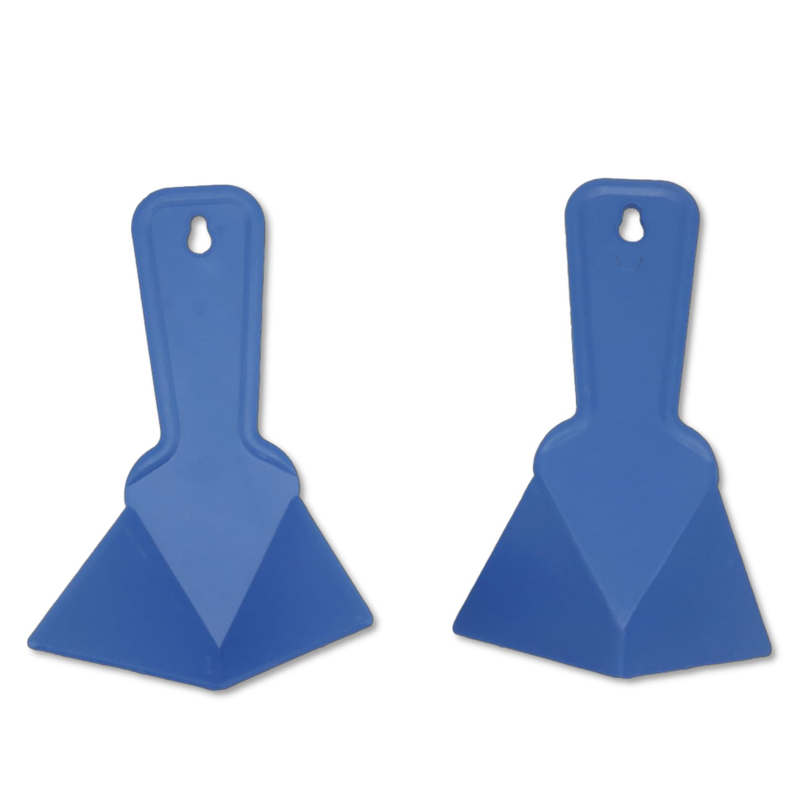 Joyangy Drywall Corner Trowel, 2 Pack 90 Degree Inside Corner Finishing Tool, 6.77" x 4.2" Plastic Mud Scraper for Drywall Taping, Mudding, Wall