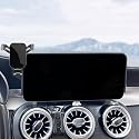 LSXEL Handyhalterung kompatibel mit Mercedes Benz glc X253 Coupe Classe c w205 C205 2019 2020 2021 (for C W205 2019-2021/GLC X253 2020-2022)