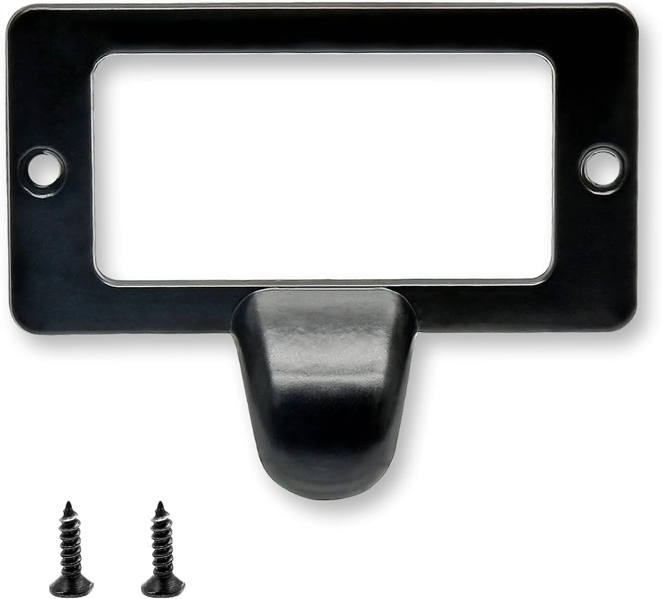 WEICHUAN 20PCS 11/8" X 21/4" Antique Bronze Card Holder