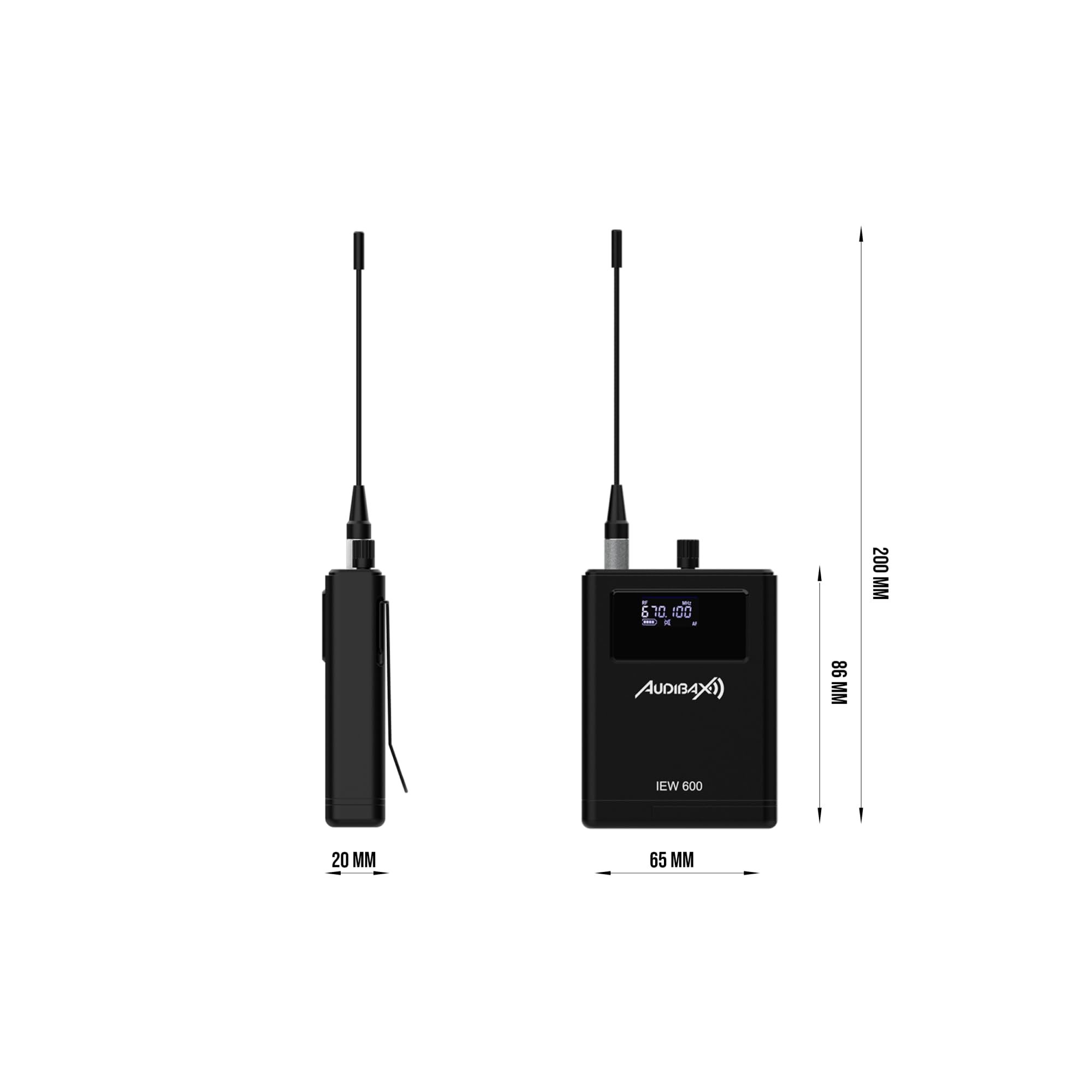 Audibax IEW 600 Sistema In Ear Inalámbrico