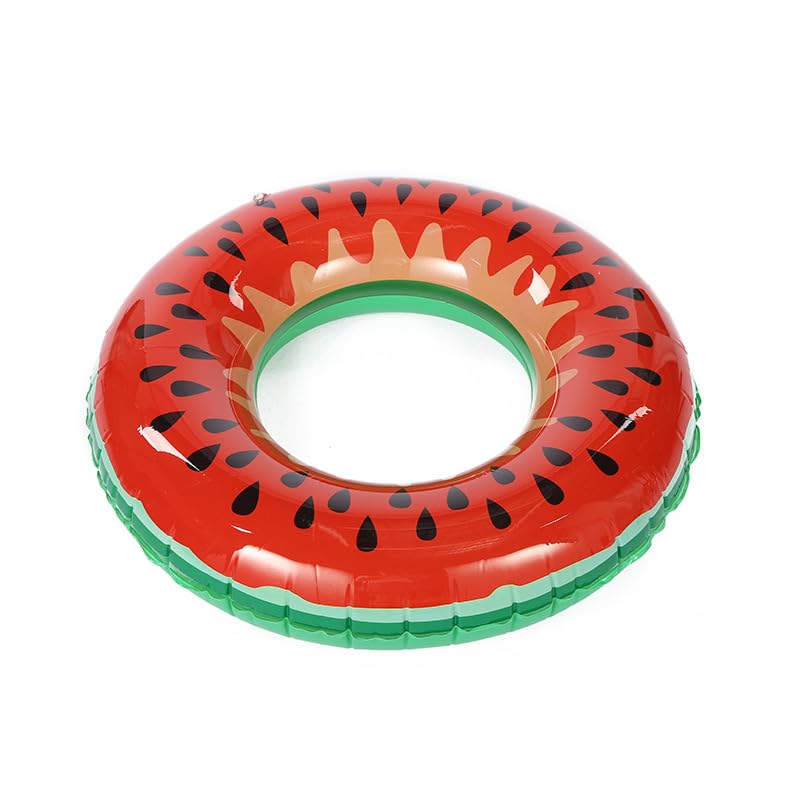 Inflatable Swimming Ring, Watermelon Durable Rubber Ring, Inflatable Pool Floats for Kids, Swimming Pool Inflatables Perfect for Pool Beach Party