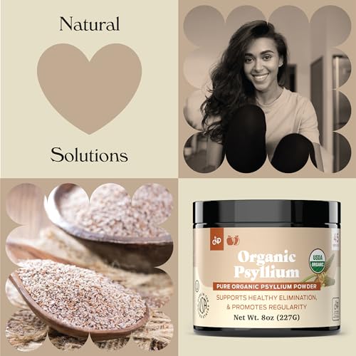 Organic Psyllium Husk Powder – Pure & Powerful Fiber Supplement (10oz) - Image 5