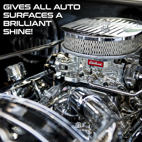 Image of Formula 1 Metal Polish for Car | Cleans, Shines & Protects Metal Surfaces | Ultra-Bright Sine | With Applicator Sponge, 283g