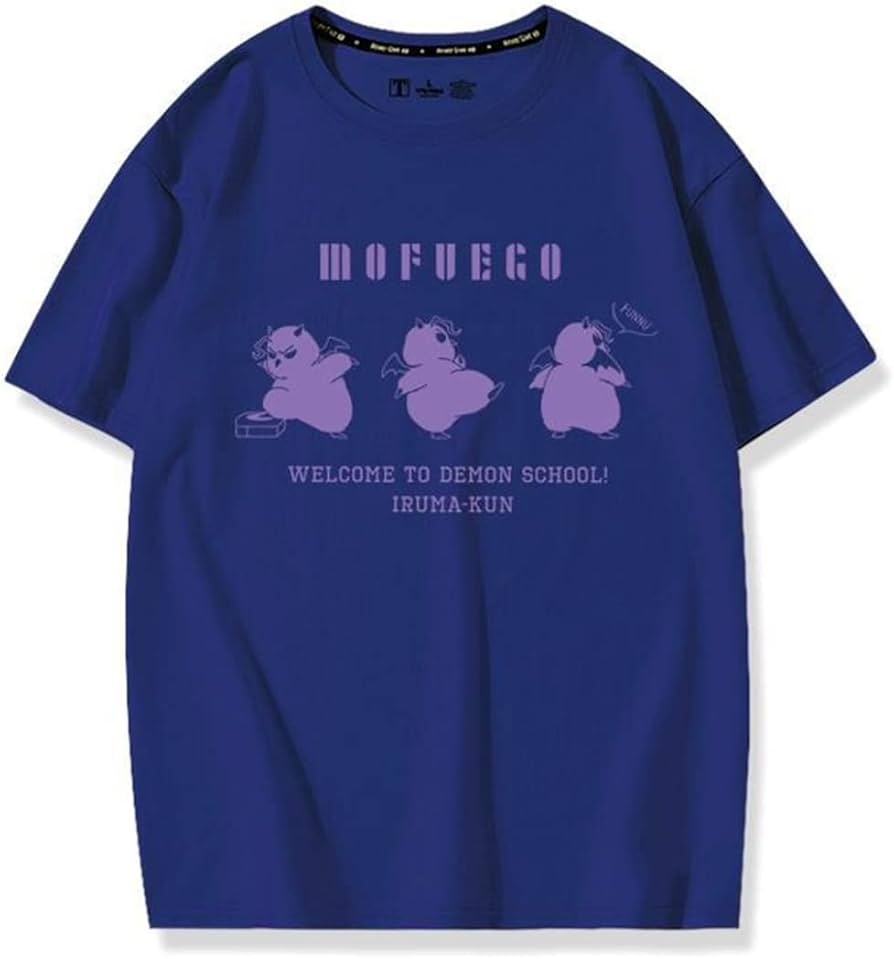 Amazon.co.jp: SUQ tシャツ 魔入りました!入間くん 半袖 夏服 薄い生地