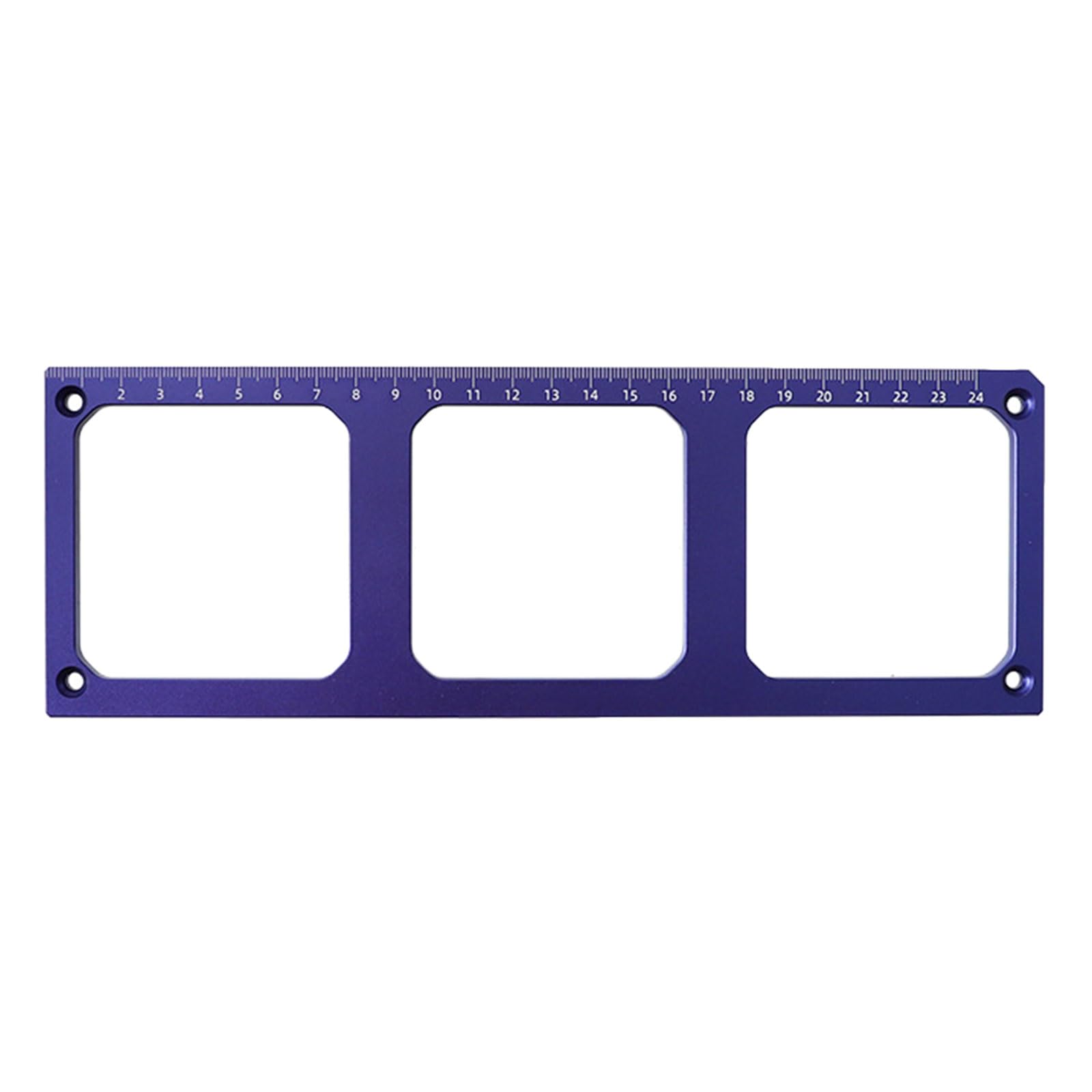Hdoytxxm 1 Three Holes 86 Type Wire Box Template Socket Bottom Box Socket Switches Hole Opening Device For Electrician Work Template Shopping Mall Wiring Tool