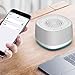 White Noise Machine, 9.5x9.5x6.1cm, Wireless Sound Machine for Sleeping, Light Sleepers, Travelers, Students, Meditation, Yoga, Home, Apartment, Bedroom