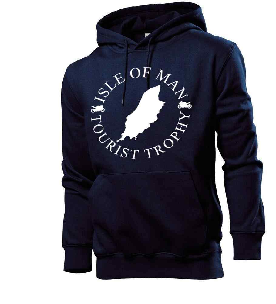 Felpa con cappuccio Isle of Man Manx TT Motorcycle Enthusiast
