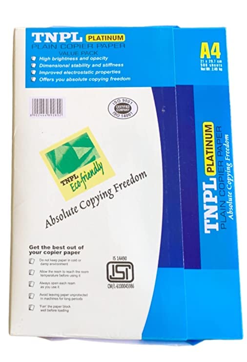 M/S.New HI Super Market A4 Sheet Drawing Paper 100 Sheets TNPL 80 GSM