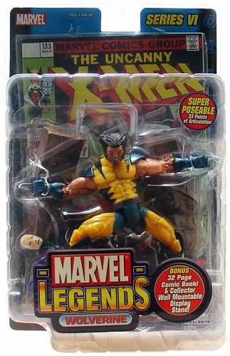 Marvel Legends Wolverine (Unmasked Variant) 5 Inch Action Figure Series VI
