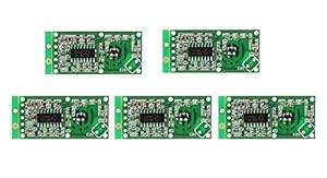 WINGONEER 5PCS RCWL-0516 Mikrowellen-Radarsensor Modul