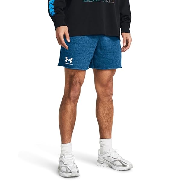 Under Armour Mens Rival Terry 6-inch Shorts